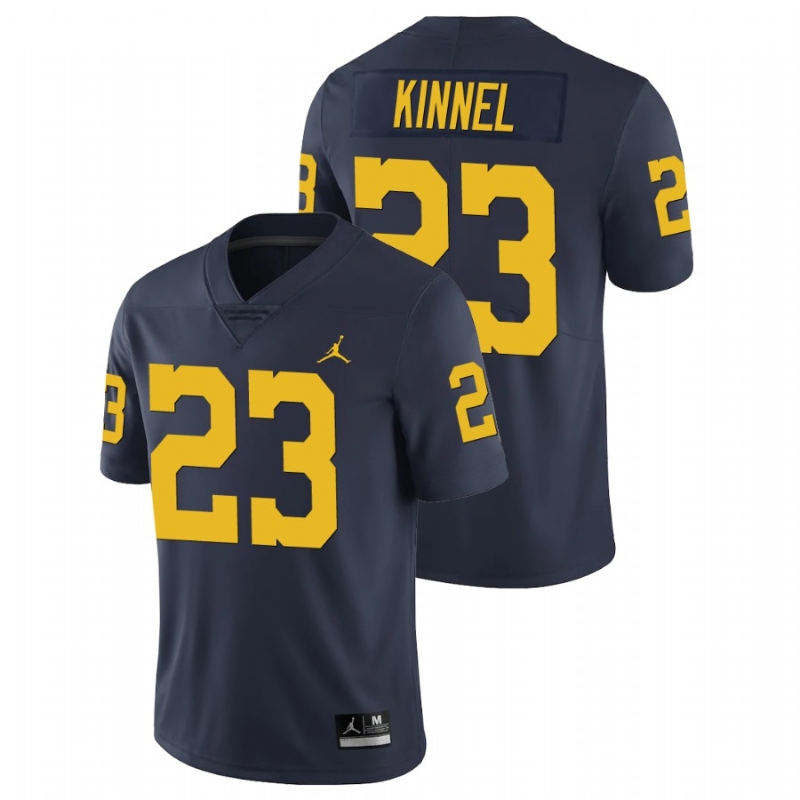 Michigan Wolverines Men's NCAA Tyree Kinnel #23 Navy Limited College Football Jersey GMM5849JL